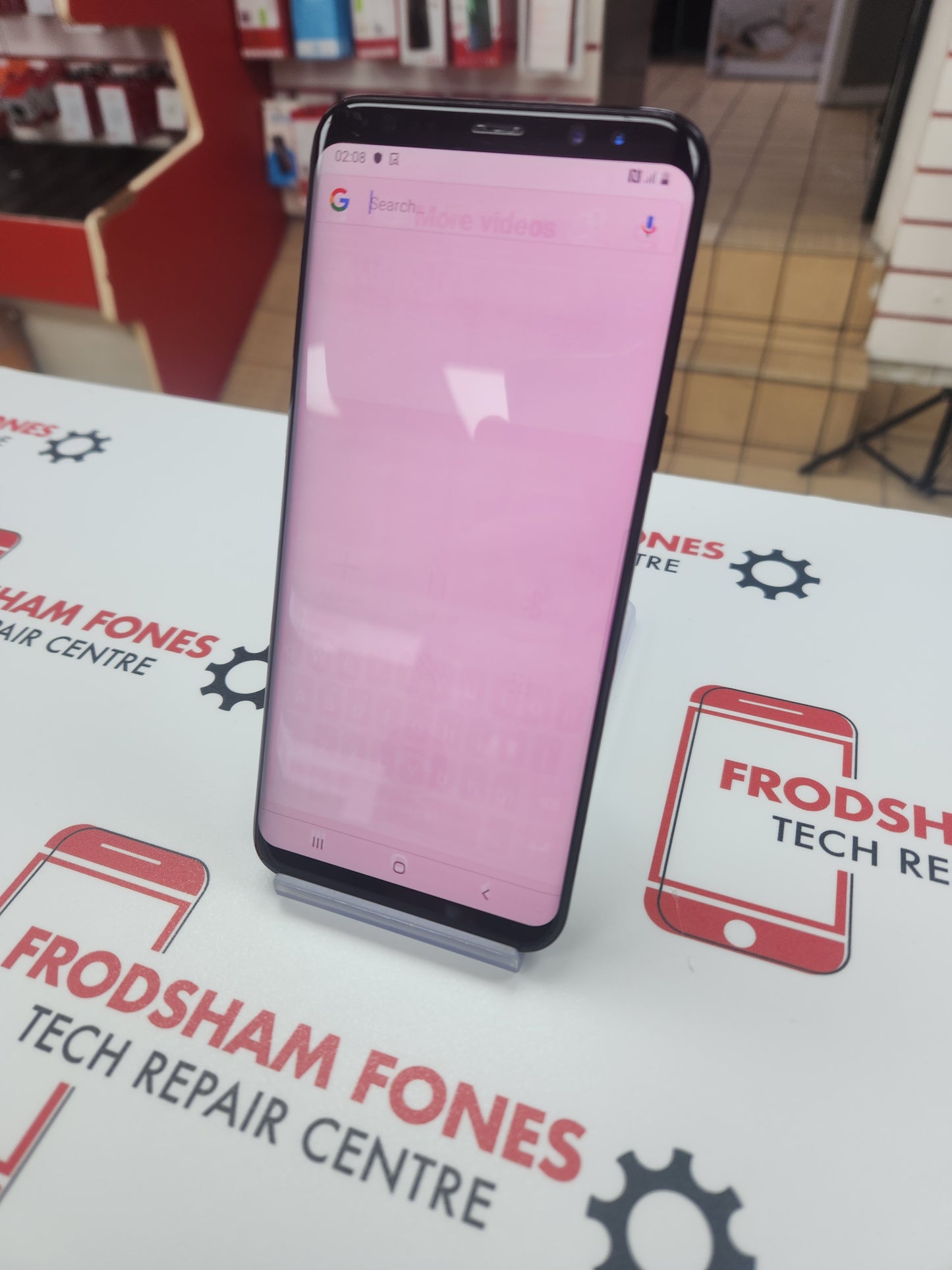 Samsung S8+ - Black - Screen Burn (EB1096)