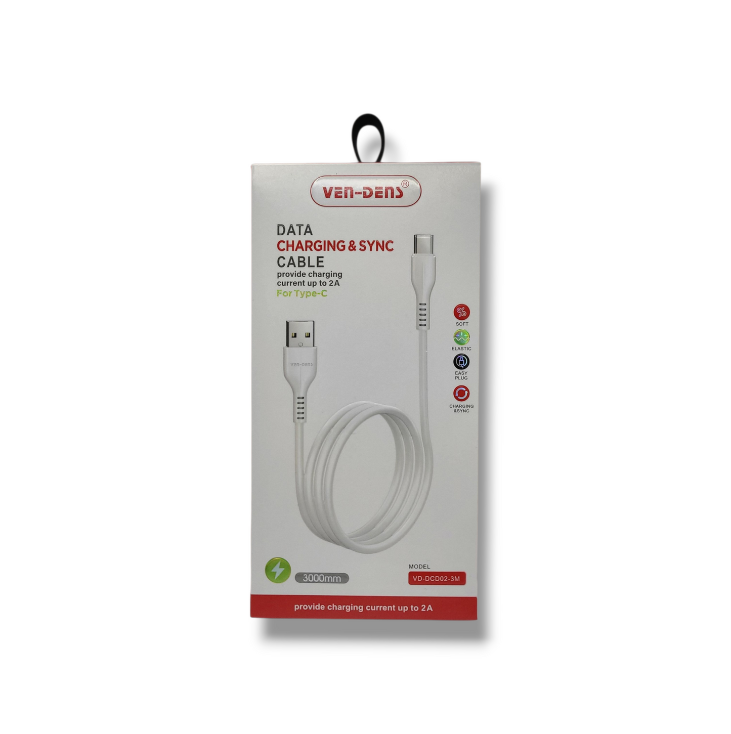USB-A to USB-C Charging Cable 3M