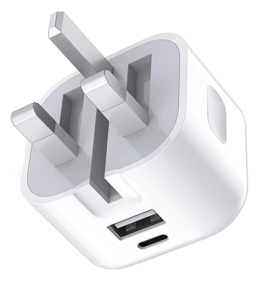 NCC Foldable USB-A + USB-C PD 20W Plug C21