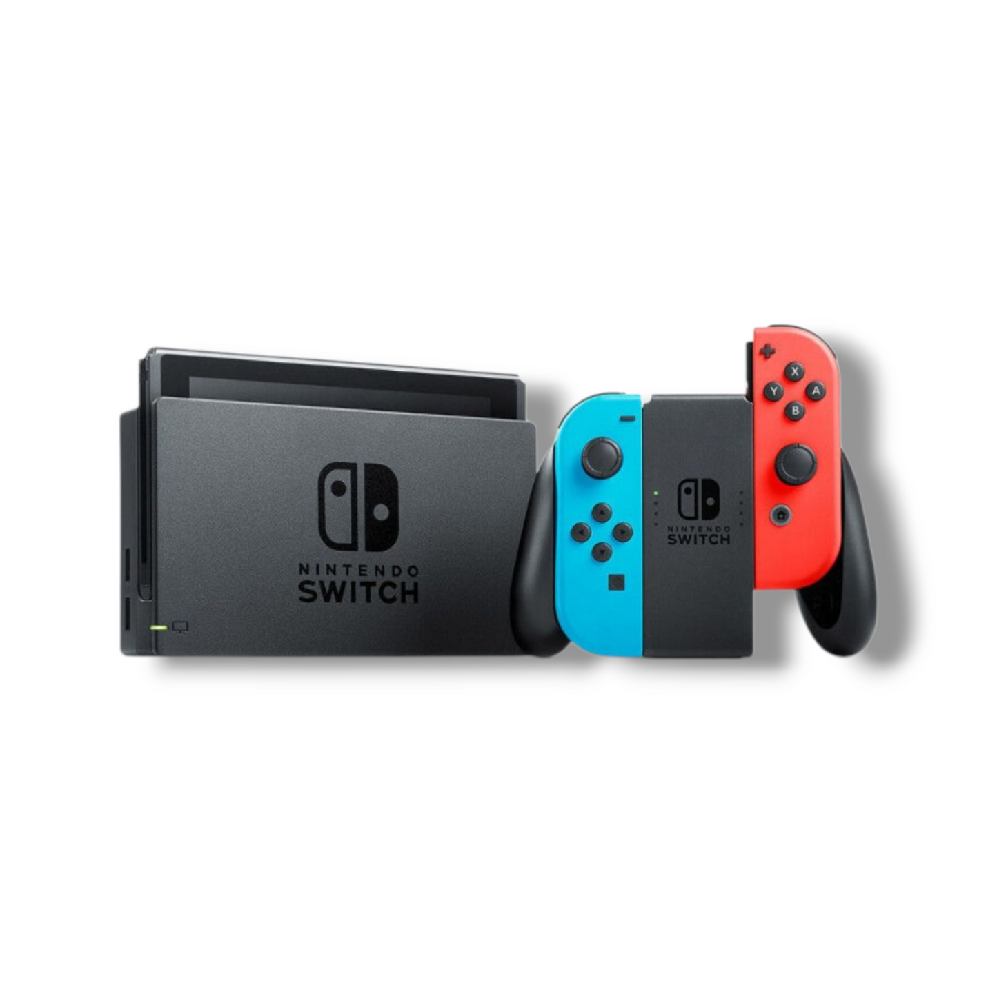 Nintendo Switch - Blue/Red - 32GB - Grade B - 4 Games included (Read Description) (SPT4174)