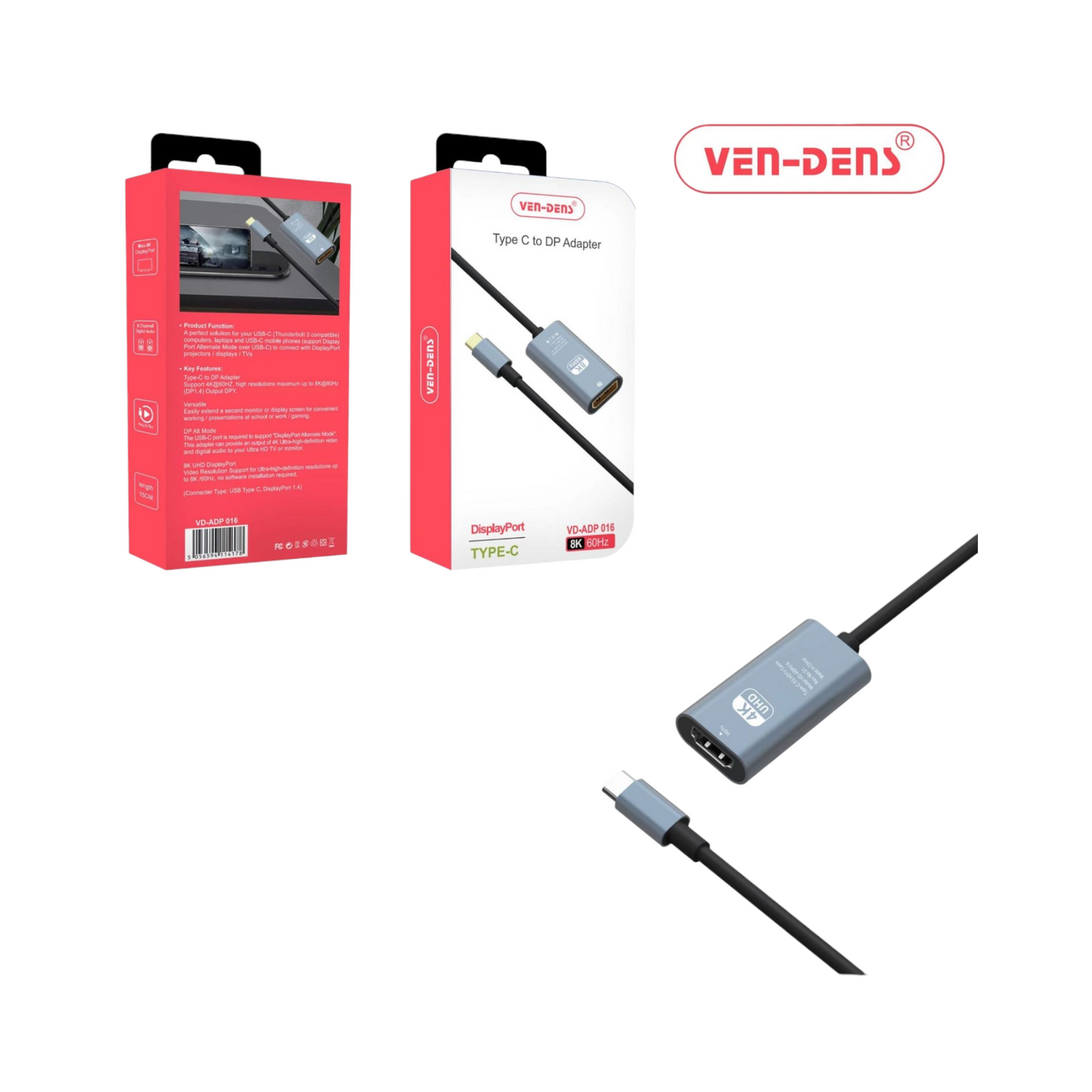 USB C to Display Port Adapter