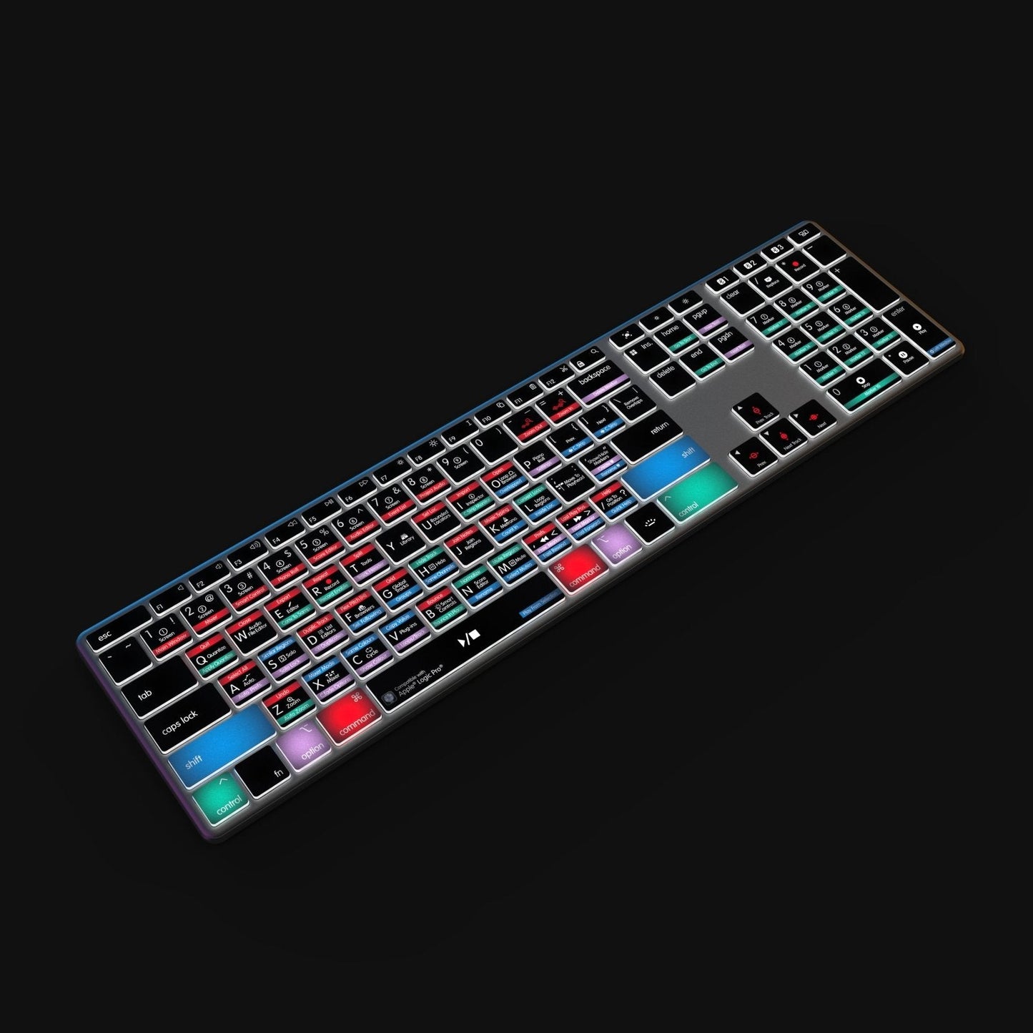 NEW Logic Pro Keyboard | Backlit & Wireless | Mac