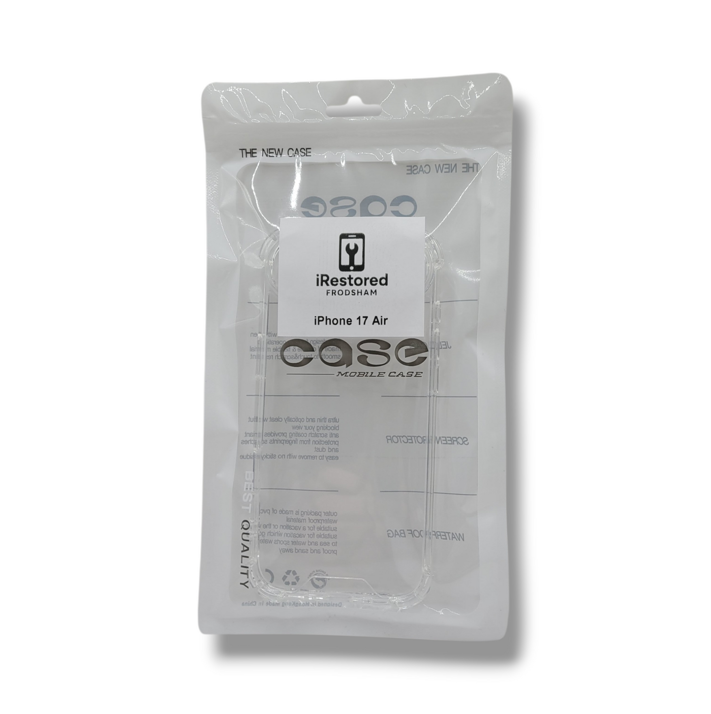 iPhone 17 Air Clear Gel Case