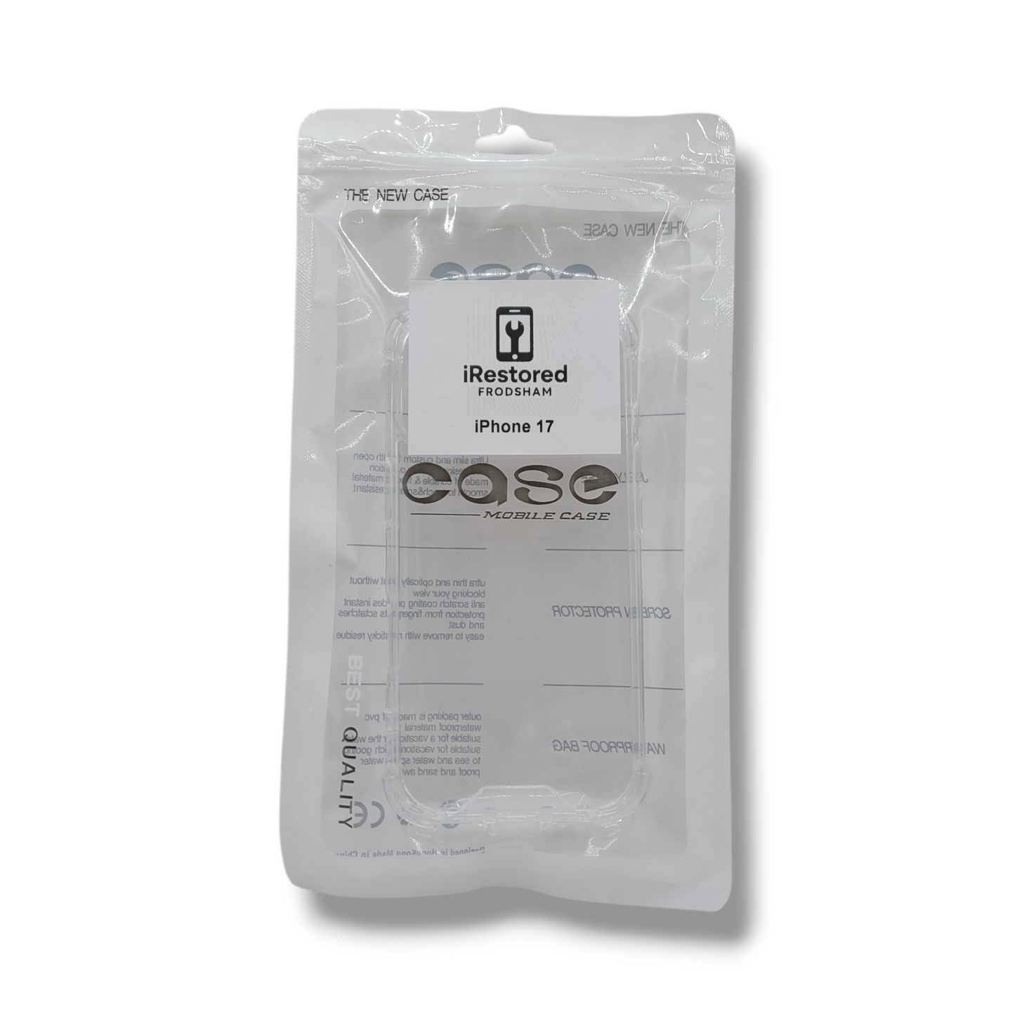 iPhone 17 Clear Gel Case