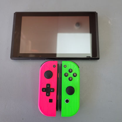 Nintendo Switch Bundle - Black/Pink/Green - Grade A - 64GB (IRT4746)