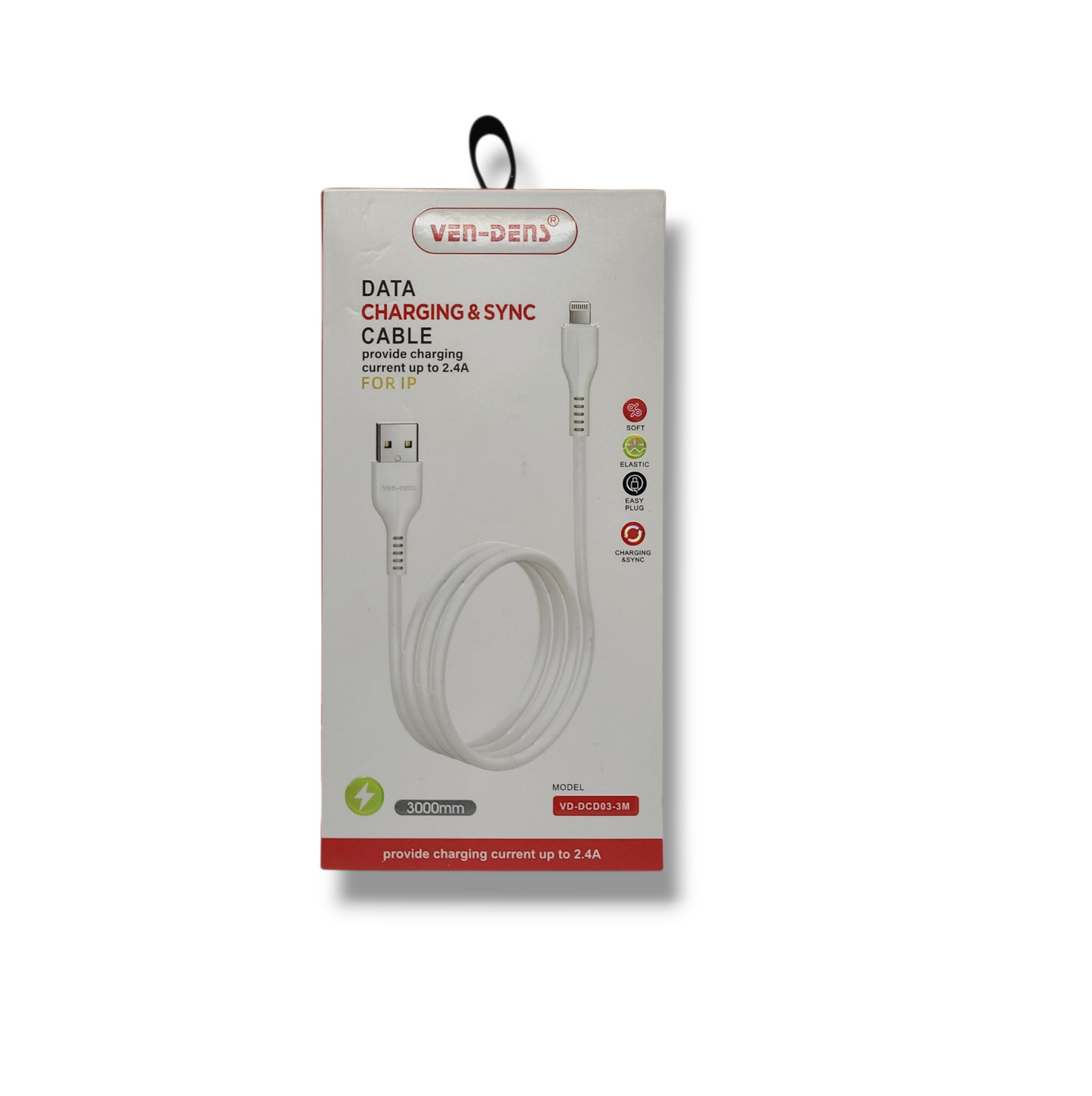 USB-A to Lightning Charging Cable 3M