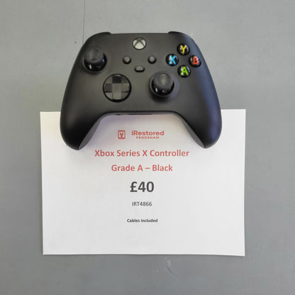 Xbox Series X Controller - Grade A - Black - (IRT4866)