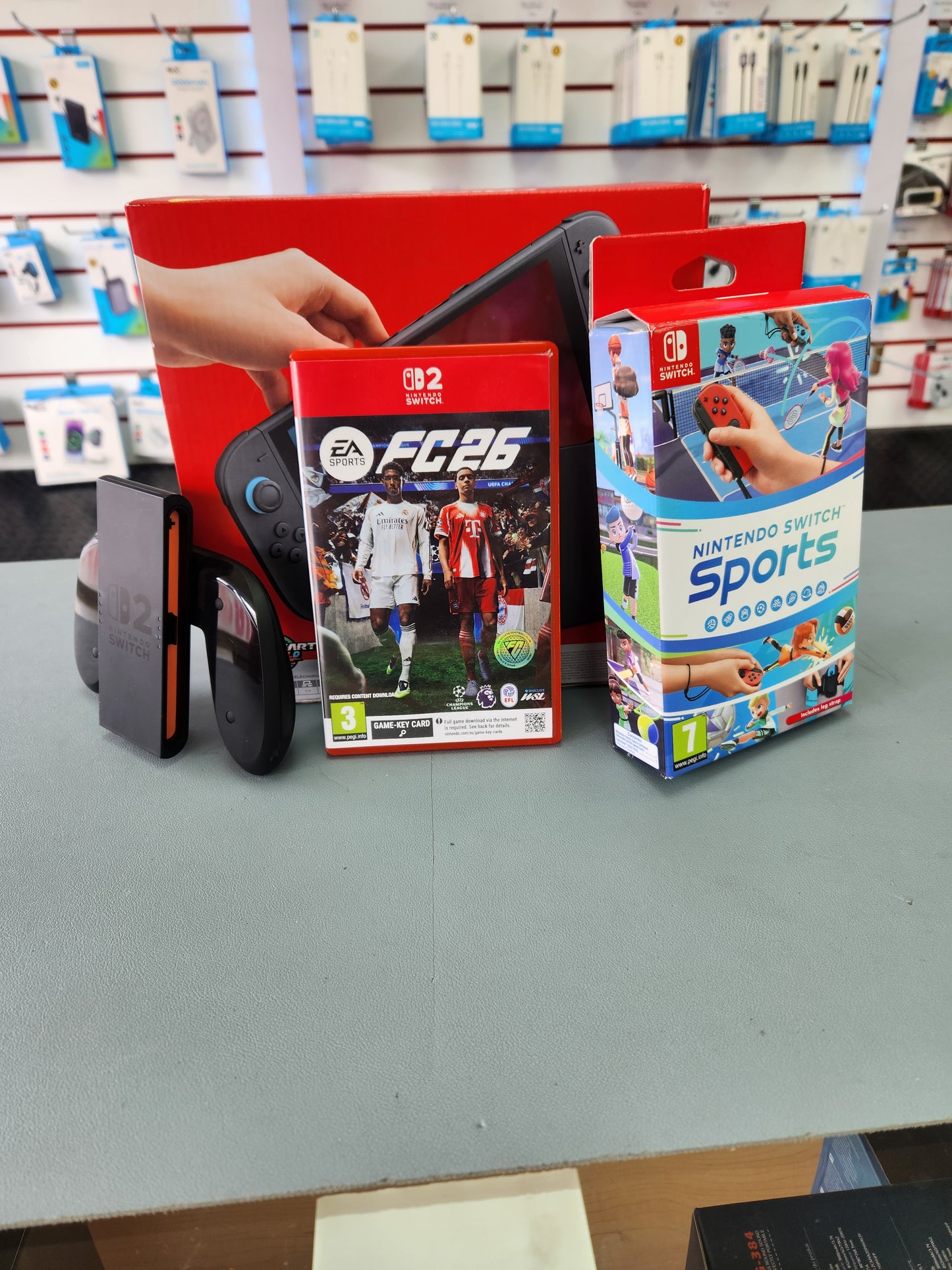 Nintendo Switch 2 Bundle - Black - Grade A - REFRESHED - 128GB (SPT5038)