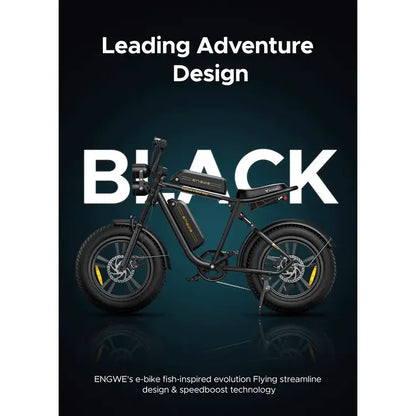 ENGWE M20 – 150KM Range E-Bike, Dual Suspension, 25 km/h (Dual Battery)