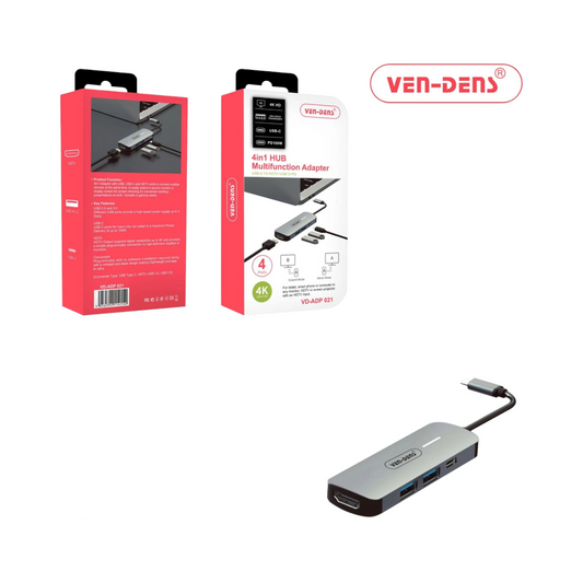 4 in 1 Hub Multifunction Adapter
