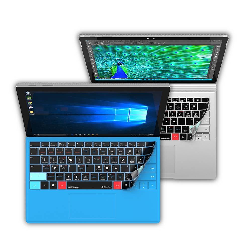 Adobe Audition Keyboard Covers for Microsoft Surface Line