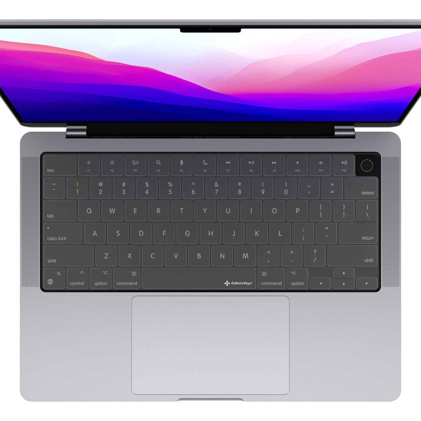 Clear Keyboard Cover - MacBook Pro 14"-16" and MacBook Air 2022-2024