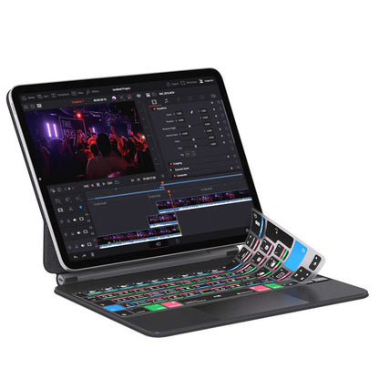 Davinci Resolve Keyboard Cover for iPad Magic Case