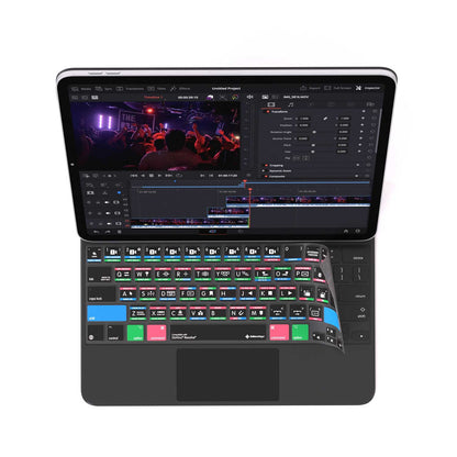 Davinci Resolve Keyboard Cover for iPad Magic Case