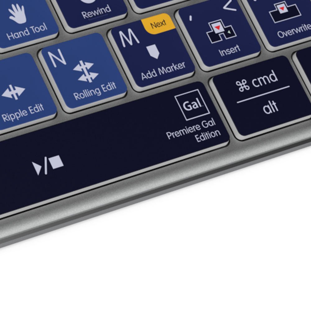 EXCLUSIVE Premiere Gal Keyboard | Backlit & Wireless | Mac and PC