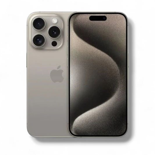 iPhone 15 Pro - Natural Titanium - 128GB - Unlocked - Grade A (SPT4561)