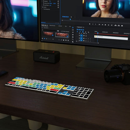NEW Adobe Premiere Pro Keyboard | Backlit & Wireless | Mac and PC