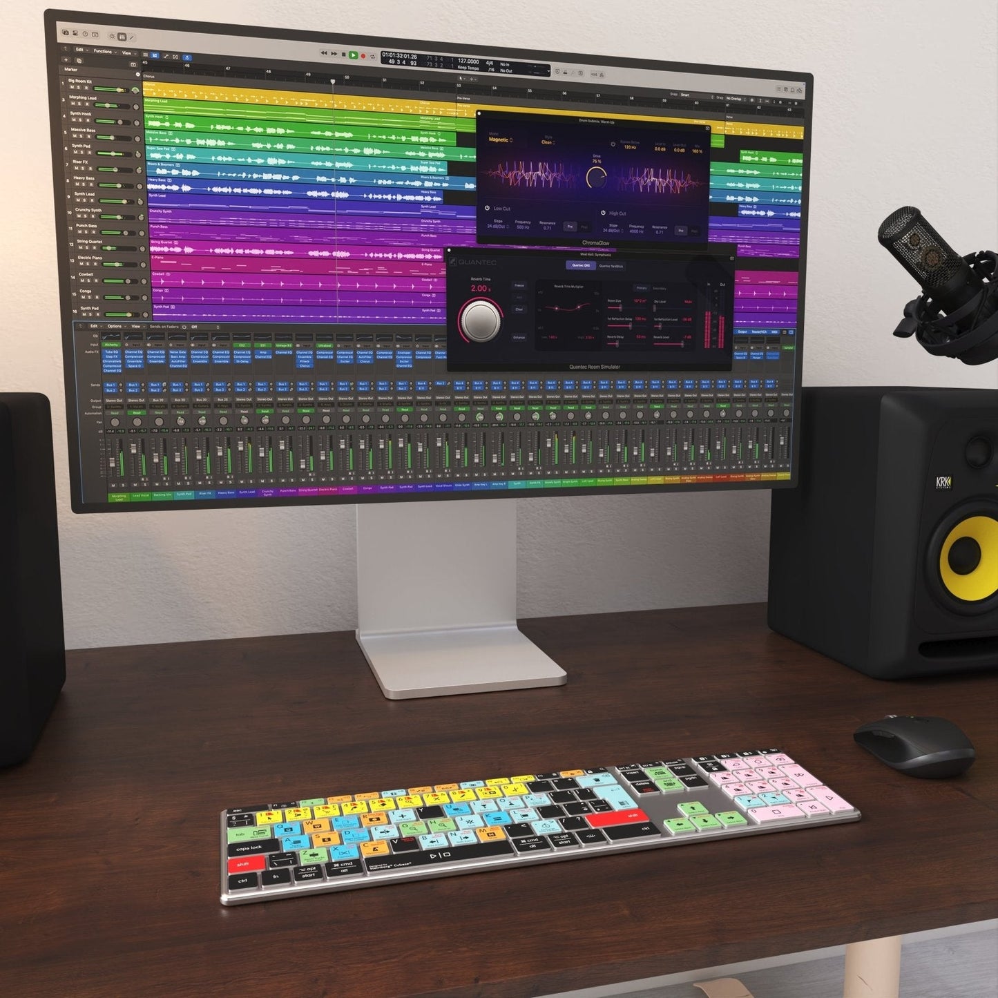 NEW Cubase Compatible Keyboard | Backlit & Wireless | Mac & PC