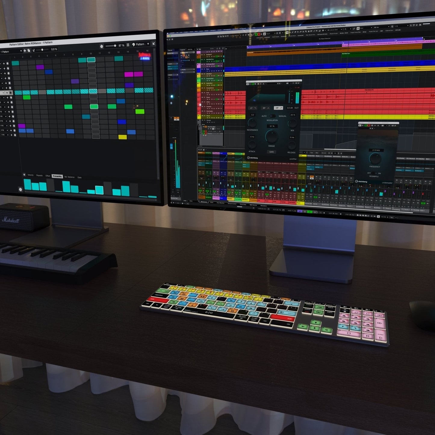 NEW Cubase Compatible Keyboard | Backlit & Wireless | Mac & PC