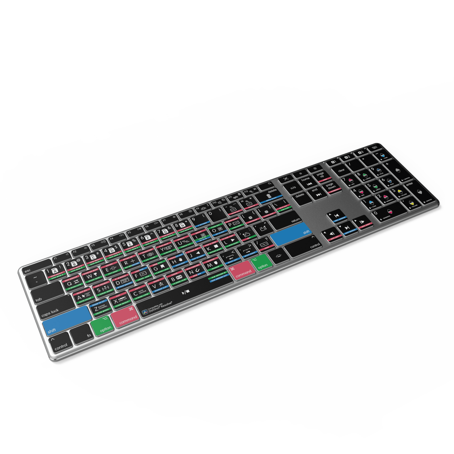 NEW Davinci Resolve Keyboard | Backlit & Wireless | Mac and PC