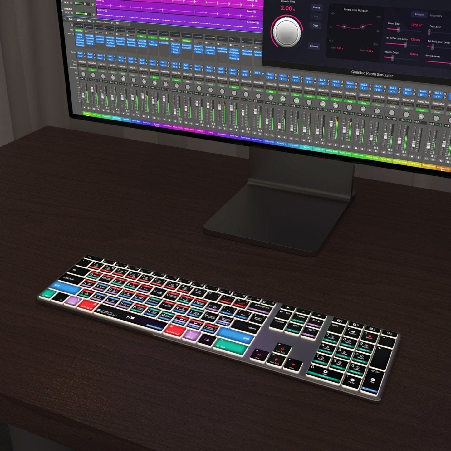 NEW Logic Pro Keyboard | Backlit & Wireless | Mac