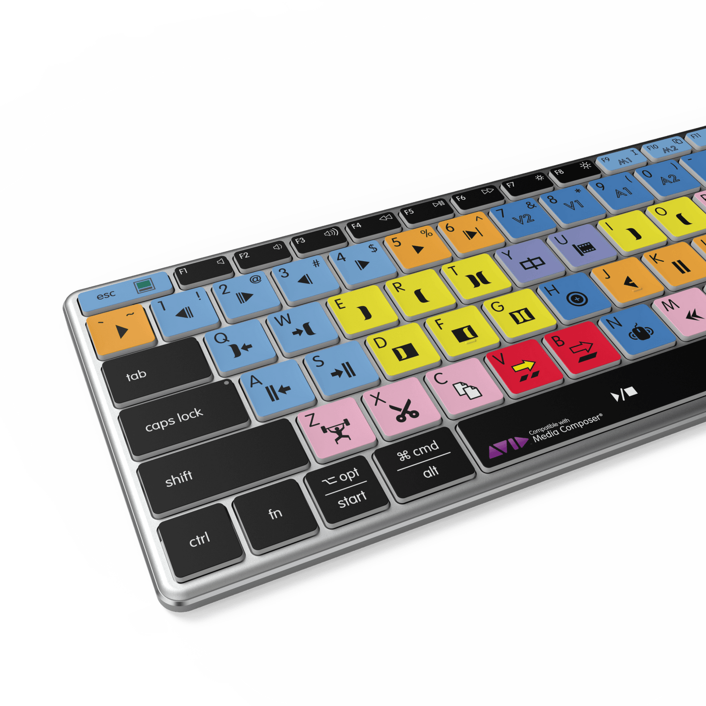 NEW Media Composer Keyboard | Backlit & Wireless | Mac and PC