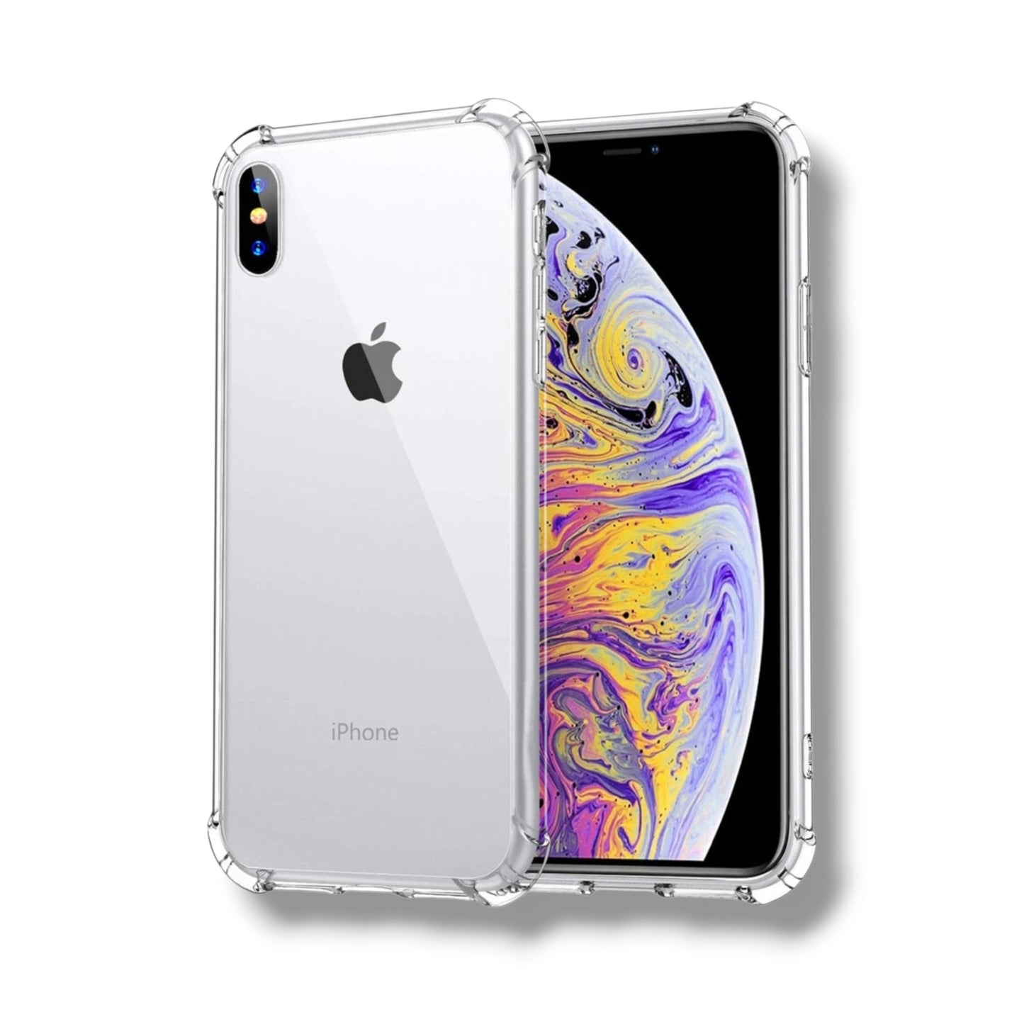 iPhone Clear Gel Case - 8/SE/X/XS/XR/11/12/13/14/15/16/17