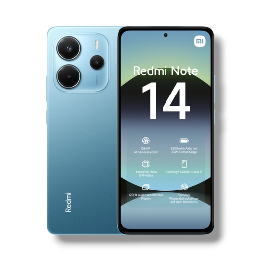 Redmi Note 14 - Blue - 128GB - Unlocked - Grade A (FF117)